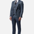 Load image into Gallery viewer, Benetti Cian Blue 3pc suit