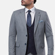 Load image into Gallery viewer, Benetti Zagreb Silver Suit