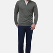 Load image into Gallery viewer, Benetti 1/4 zip Sage
