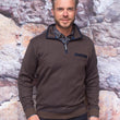 Load image into Gallery viewer, Meantime Brown Half Zip 21110