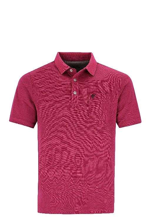 Hajo polo shirt coral