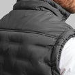 Load image into Gallery viewer, Vedoneire Contemporary Quilt Gilet Charcoal

