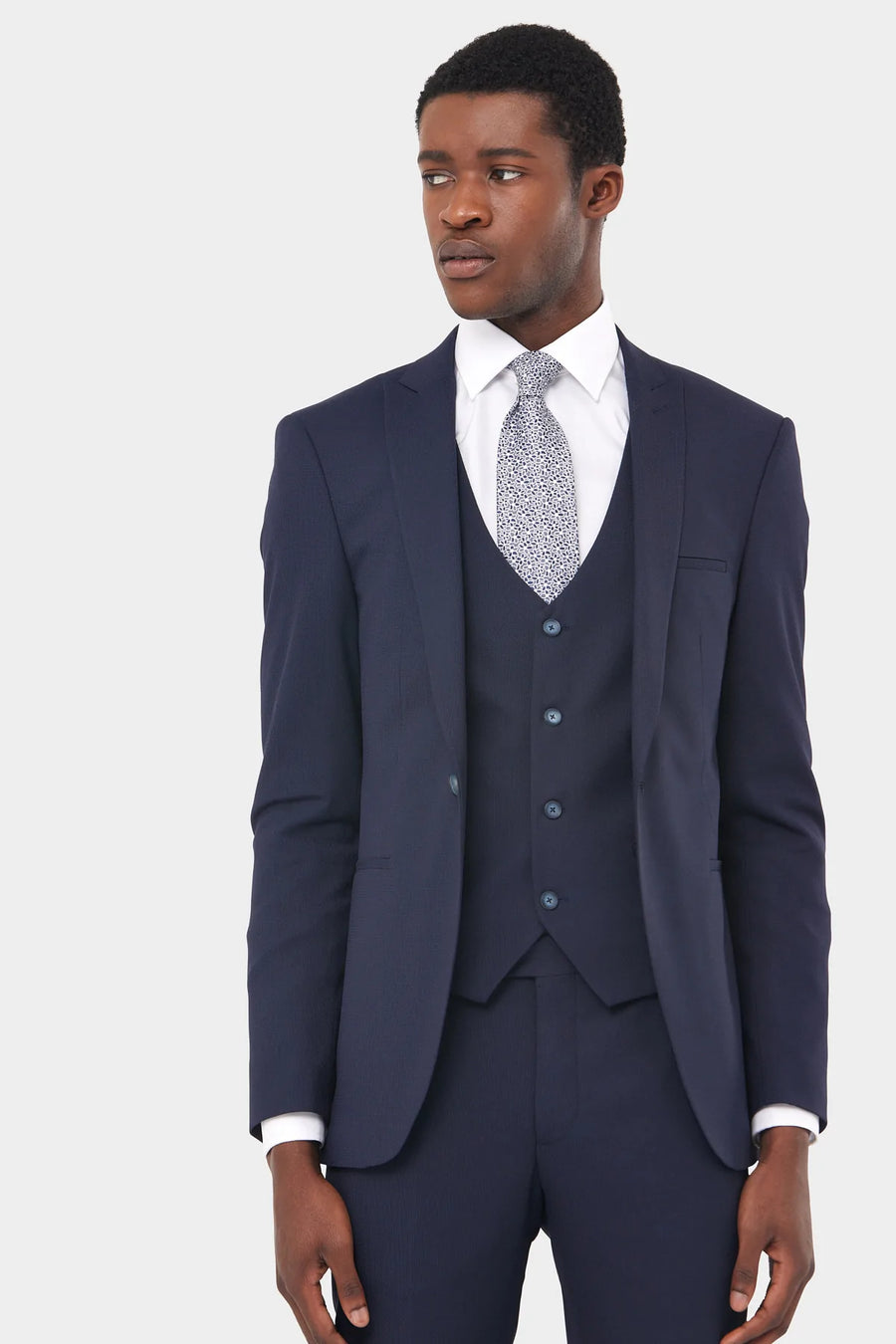 Travis slim 2025 fit suit